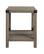 Front. Walker Edison - Farmhouse Metal Accent Side Table - Gray Wash.