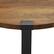 Alt View 12. Walker Edison - Round Rustic Coffee Table - Rustic Oak.