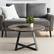 Alt View 13. Walker Edison - Round Rustic Coffee Table - Gray Wash.