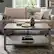 Alt View 11. Walker Edison - Rustic Farmhouse Wood Coffee Table - Gray Wash.