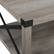 Alt View 12. Walker Edison - Rustic Farmhouse Wood Coffee Table - Gray Wash.