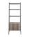 Front. Walker Edison - 72" Idustrial Ladder 5-Shelf Storage Bookcase - Grey Wash.