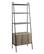 Left. Walker Edison - 72" Idustrial Ladder 5-Shelf Storage Bookcase - Grey Wash.