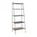 Angle. Walker Edison - 72" Industrial Ladder 5-Shelf Bookcase - Mocha.