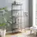 Alt View 11. Walker Edison - 72" Industrial Ladder 5-Shelf Bookcase - Mocha.