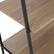 Alt View 12. Walker Edison - 72" Industrial Ladder 5-Shelf Bookcase - Mocha.