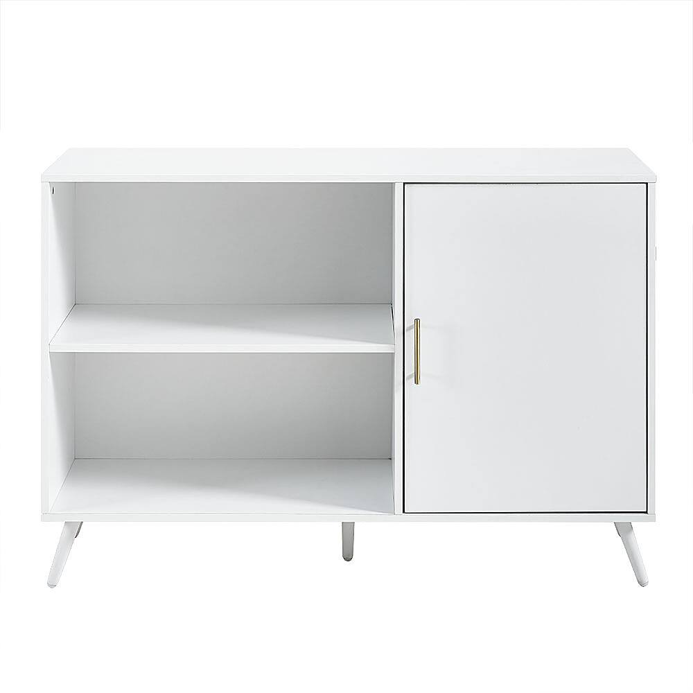 Best Buy Walker Edison TV Stand for Most FlatPanel TVs Up to 50" White BB48ML1DSW