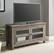 Alt View 13. Walker Edison - Double Door TV Stand for Most Flat-Panel TV's up to 48" - Grey Wash.