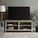 Alt View 11. Walker Edison - Modern Wood Open Storage TV Stand for Most TVs up to 65" - White Oak.