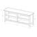 Alt View 13. Walker Edison - Modern Wood Open Storage TV Stand for Most TVs up to 65" - White Oak.