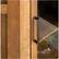 Alt View 17. Walker Edison - Glass Two Door Corner Fireplace TV Stand for Most TVs up to 55" - Rustic Oak.