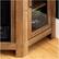 Alt View 18. Walker Edison - Glass Two Door Corner Fireplace TV Stand for Most TVs up to 55" - Rustic Oak.