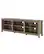 Left. Walker Edison - Modern 70" Open 6 Cubby Storage TV Stand for TVs up to 80" - Grey Wash.