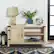 Alt View 15. Walker Edison - Rustic Barndoor TV Cabinet for Most Flat-Panel TVs Up to 48" - White Oak.