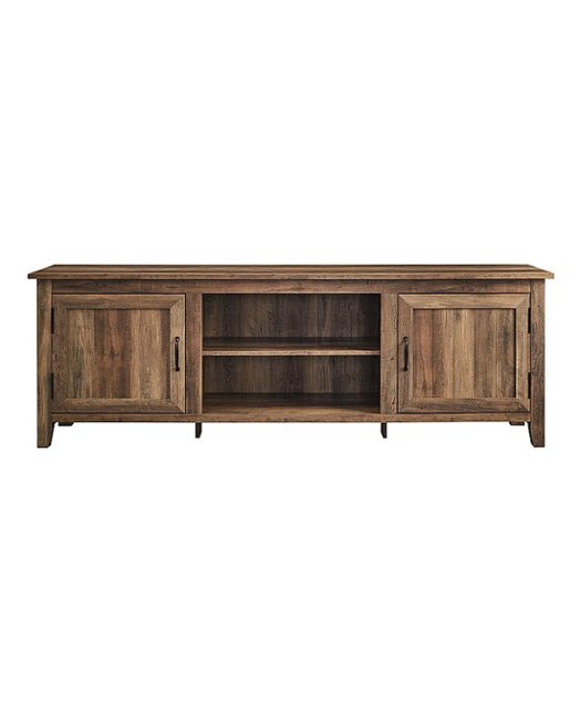 Walker Edison Tv Cabinet For Most Flat Panel Tvs Up To 78 Rustic