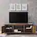 Alt View 12. Walker Edison - 70" Modern Farmhouse Simple Grooved Door TV Stand for most TVs up to 80" - Rustic Oak.