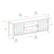 Alt View 15. Walker Edison - 70" Modern Farmhouse Simple Grooved Door TV Stand for most TVs up to 80" - Rustic Oak.