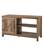 Left. Walker Edison - 44" Rustic Barndoor TV Cabinet for Most Flat-Panel TVs Up to 50" - Rustic Oak.