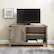 Alt View 11. Walker Edison - 44" Rustic Barndoor TV Cabinet for Most Flat-Panel TVs Up to 50" - Gray Wash.
