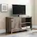 Alt View 13. Walker Edison - 44" Rustic Barndoor TV Cabinet for Most Flat-Panel TVs Up to 50" - Gray Wash.