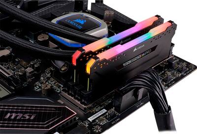 CORSAIR VENGEANCE RGB PRO 16GB (2x8GB) DDR4 3200MHz C16 UDIMM CORSAIR VENGEANCE RGB PRO 16GB (2x8GB) DDR4 3200MHz C16 UDIMM