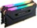 Alt View Zoom 11. CORSAIR - Vengeance RGB PRO 16GB (2PK 8GB) 2.666GHz PC4-21300 DDR4 DIMM Unbuffered Non-ECC Desktop Memory Kit with RGB Lighting - Black.
