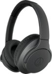 Angle Zoom. Audio-Technica - QuietPoint ATH-ANC700BT Wireless Noise Cancelling Over-the-Ear Headphones - Black.