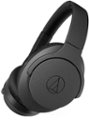Alt View Zoom 11. Audio-Technica - QuietPoint ATH-ANC700BT Wireless Noise Cancelling Over-the-Ear Headphones - Black.