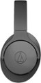 Alt View Zoom 12. Audio-Technica - QuietPoint ATH-ANC700BT Wireless Noise Cancelling Over-the-Ear Headphones - Black.