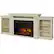 Front. Real Flame - Tracey Grand Electric Fireplace - Distressed White.