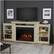 Alt View 15. Real Flame - Tracey Grand Electric Fireplace - Distressed White.