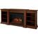 Front. Real Flame - Eliot Grand Electric Fireplace - Vintage Black Maple.