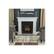 Alt View 11. Real Flame - Thayer Electric Fireplace - White.
