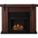 Front Zoom. Real Flame - Aspen Electric Fireplace - Chestnut Barnwood.
