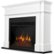 Alt View Zoom 12. Real Flame - Harlan Electric Fireplace - White.