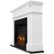 Alt View Zoom 13. Real Flame - Harlan Electric Fireplace - White.