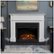 Alt View Zoom 16. Real Flame - Harlan Electric Fireplace - White.