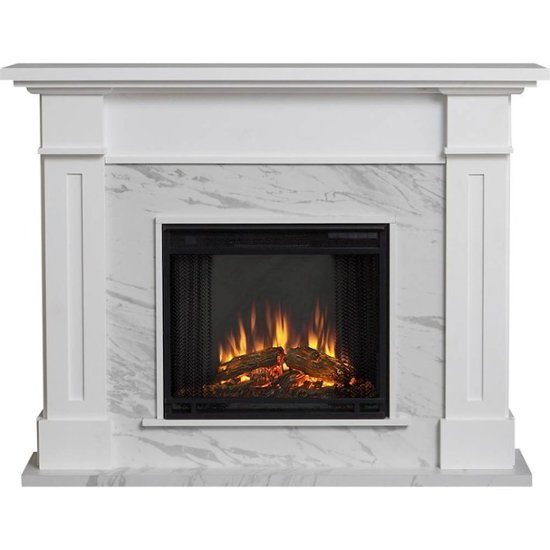 Real Flame Kipling Electric Fireplace White 6030e Wm