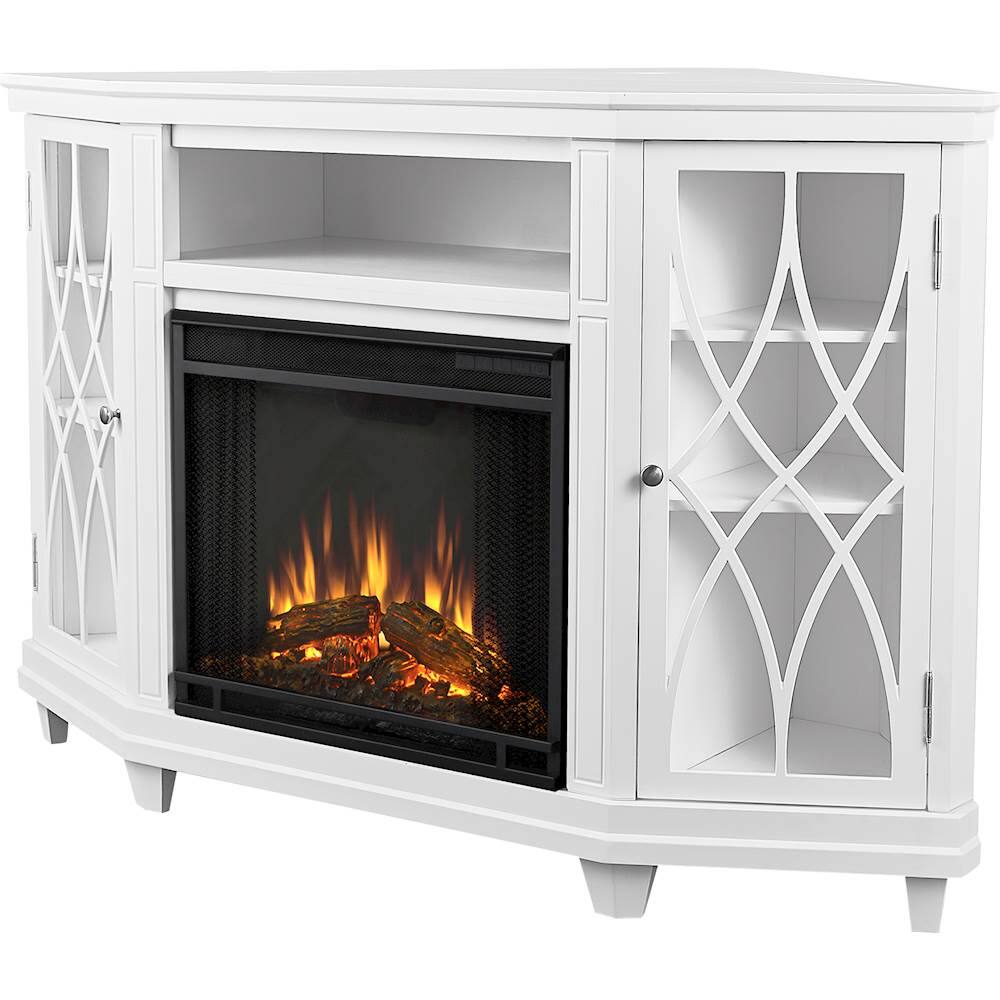 Best Buy: Real Flame Lynette Electric Fireplace White 1750E-W