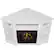 Alt View 13. Real Flame - Lynette Electric Fireplace - White.