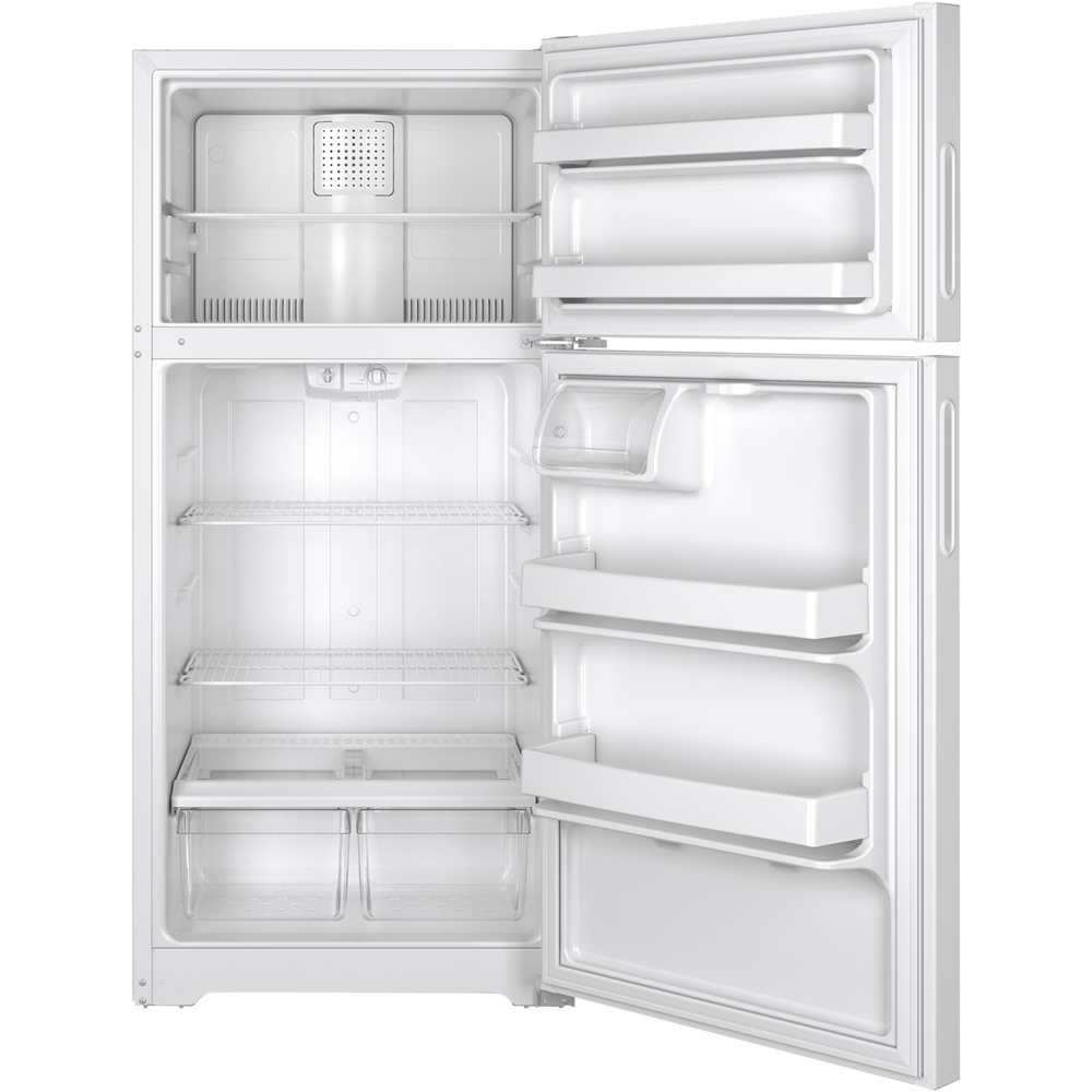 Best Buy: Hotpoint 14.6 Cu. Ft. Top-Freezer Refrigerator White HPS15BTHRWW