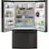 Alt View 1. Haier - 27.0 Cu. Ft. French Door Refrigerator - Black Stainless Steel.