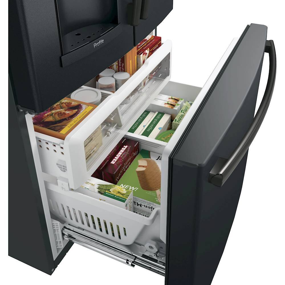 Alt View 11. GE - Profile Series 27.8 Cu. Ft. French Door Refrigerator.