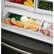 Alt View 17. GE Profile - 23.1 Cu. Ft. French Door Counter-Depth Refrigerator with Internal Water Dispenser - Fingerprint resistant black slate.