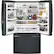 Alt View 1. GE Profile - 23.1 Cu. Ft. French Door Counter-Depth Refrigerator with Internal Water Dispenser - Fingerprint resistant black slate.