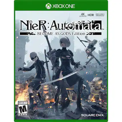 Front. Square Enix - NieR: Automata. - M (Mature 17+)