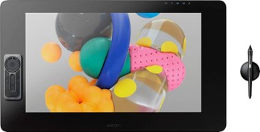 Wacom - Cintiq Pro 24 – 23.6” 4K Creative Pen and Touch Display - Black - Front_Zoom