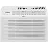 Front. LG - 6,000 BTU 115V Window Air Conditioner with Remote Control - White.
