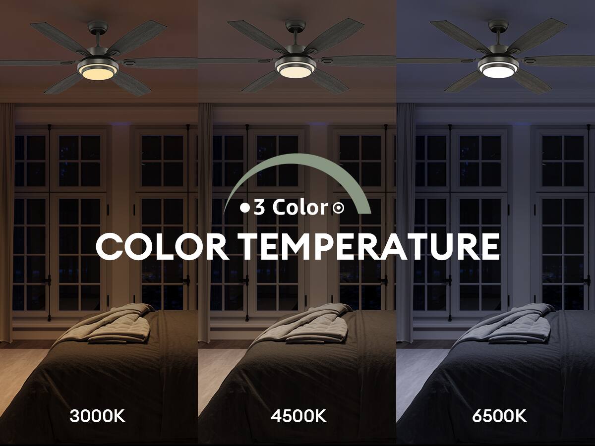 3 Color  
COLOR TEMPERATURE  
3000K  
4500K  
6500K