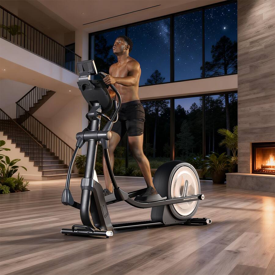 Alt View 4. HARISON - HARISON Discover E3620 Commercial Elliptical - Black.